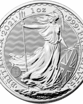 英国ブリタニア銀貨（1オンス） 2021年 イギリス 新品未使用
