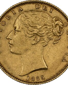NGC鑑定 1855年 AU55 イギリス ビクトリア女王 ソブリン金貨 ヤングヘッド アンティークコイン 1Sov金貨 英国 ヴィクトリア女王 イングランド イギリス王室 シールド 金貨 コイン 鑑定 貨幣 通貨 現物資産 NGC AU WW ワオン