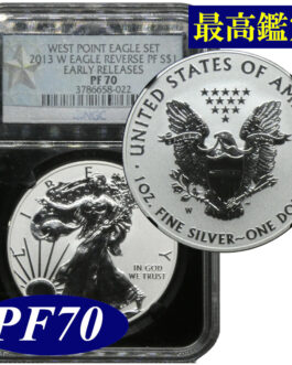 最高鑑定 NGC PF70 リバースプルーフ イーグル銀貨 2013年 最高鑑定コイン アメリカ シルバーイーグル タイプ１ 米国 Reverse Proof Silver 銀貨 １ドル銀貨 アーリーリリース EARLY RELEASES