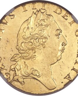 【NGC鑑定 MS63】イギリス ジョージ3世 ギニー金貨（スペードギニー） 1798年