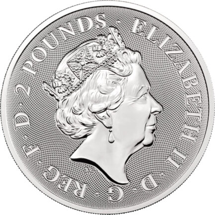 英国ヴァリアント銀貨（1オンス） 2021年 イギリス 新品未使用 - 画像 (4)