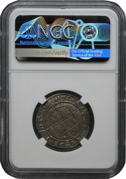 【NGC鑑定 VF DETAILS】イギリス エリザベス1世 6ペンス銀貨 1589年 Queen ELIZABETH イングランド - 画像 (3)