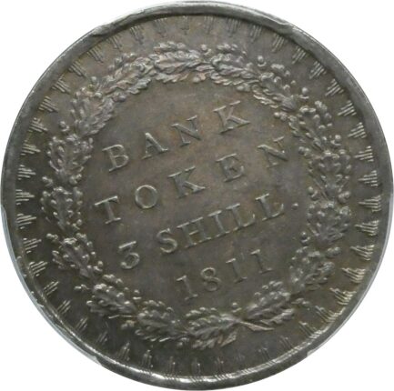 高鑑定 MS63 ジョージ３世 3シリング銀貨 PCGS鑑定 1811年 イギリス イングランド アンティークコイン 3shilling銀貨 レアコイン 英国 PCGS George III 鑑定済みコイン England コイン 鑑定 貨幣 通貨 現物資産 銀貨 1708 イングランド銀行 トークン - 画像 (10)