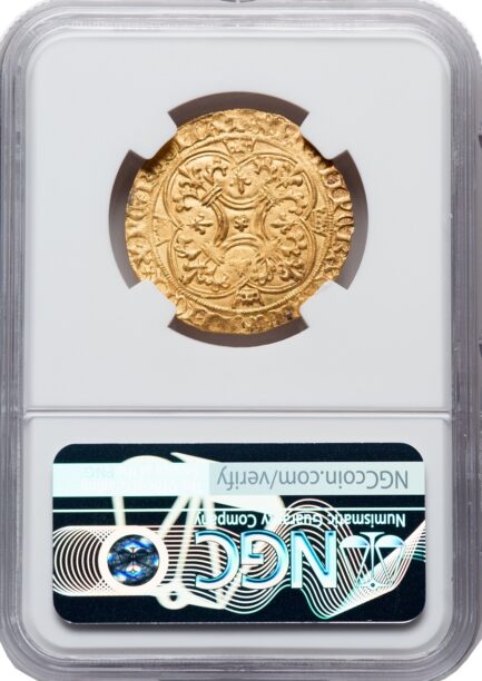 【NGC鑑定 MS63】フランス シャルル6世 エキュ金貨 1380-1422年 FRANCE CHARLES Ⅵ - 画像 (3)