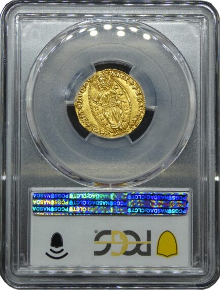 【PCGS鑑定 MS64】イタリア ベニス ゼッキーノ金貨 ダカット金貨 1400-1413年 金貨 金 アンティークコイン 現物資産 ダカット 高鑑定 高鑑定品 Italy Venice 1400年 1413年 - 画像 (6)