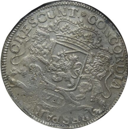 シルバーライダー NGC鑑定 1711年 オランダ 銀貨 アンティークコイン １ドゥカトン銀貨 1Ducaton 18世紀 鑑定済みコイン 難破船 UNC DETAILS サルベージ 引き上げコイン 1DUC NETHERLAND 大判コイン コイン 鑑定 貨幣 通貨 現物資産 Silver Rider - 画像 (5)