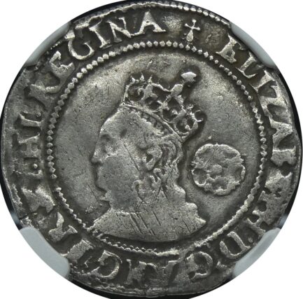 エリザベス一世 6ペンス銀貨 NGC鑑定 1572年 イギリス アンティークコイン 6pence 銀貨 レアコイン 英国 エリザベス女王 イングランド Queen ELIZABETH 鑑定済みコイン England コイン 鑑定 貨幣 通貨 銀貨 現物資産 VF DETAILS - 画像 (4)
