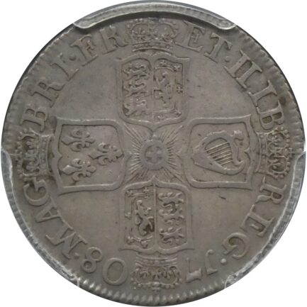 PCGS AU58 アン女王 1シリング銀貨 PCGS鑑定 1708年 イギリス イングランド アンティークコイン 1shilling 銀貨 レアコイン 英国 Queen ANNE 鑑定済みコイン England コイン 鑑定 貨幣 通貨 現物資産 銀貨 1708 - 画像 (5)