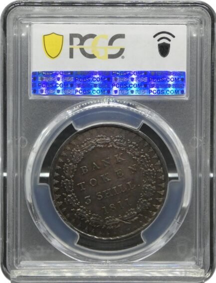 高鑑定 MS63 ジョージ３世 3シリング銀貨 PCGS鑑定 1811年 イギリス イングランド アンティークコイン 3shilling銀貨 レアコイン 英国 PCGS George III 鑑定済みコイン England コイン 鑑定 貨幣 通貨 現物資産 銀貨 1708 イングランド銀行 トークン - 画像 (6)