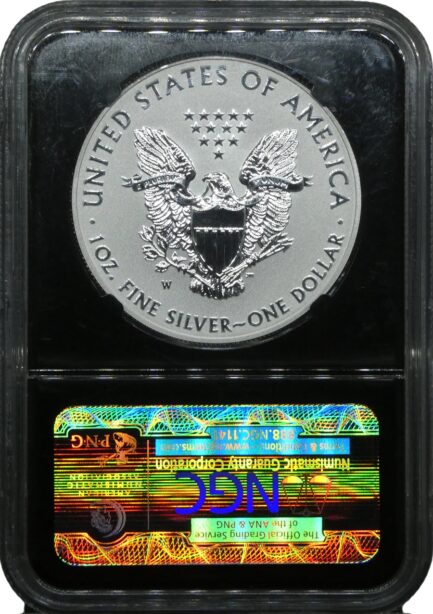 最高鑑定 NGC PF70 リバースプルーフ イーグル銀貨 2013年 最高鑑定コイン アメリカ シルバーイーグル タイプ１ 米国 Reverse Proof Silver 銀貨 １ドル銀貨 アーリーリリース EARLY RELEASES - 画像 (3)