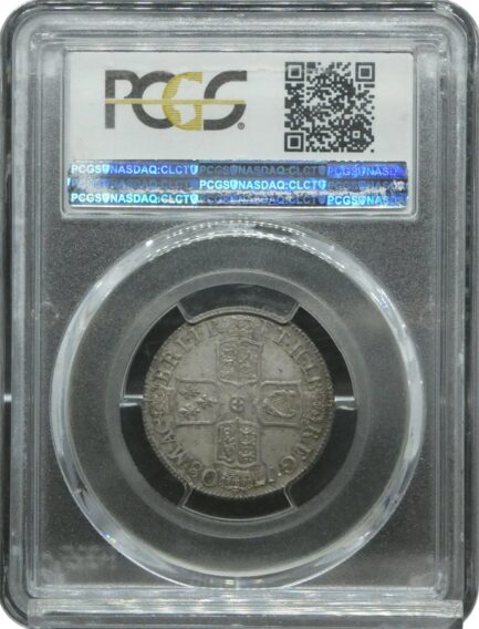 【わけあり】 高鑑定 MS63 アン女王 1シリング銀貨 PCGS鑑定 1708年 イギリス イングランド アンティークコイン 1shilling 銀貨 レアコイン 英国 PCGS Queen ANNE 鑑定済みコイン - 画像 (5)