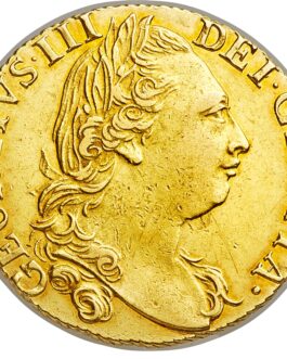 【NGC鑑定 AU Details】イギリス ジョージ3世 ギニー金貨 1784年