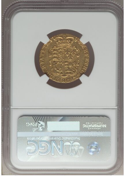 【NGC鑑定 AU Details】イギリス ジョージ3世 ギニー金貨 1784年 - 画像 (5)