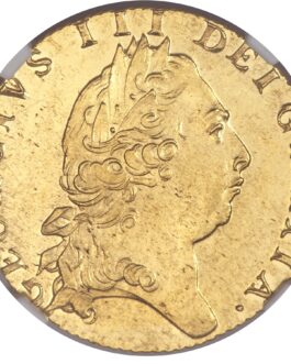 【NGC鑑定 MS64】イギリス ジョージ3世 ギニー金貨（スペードギニー） 1798年